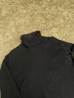 Stone Island Full Rib RWS Turtleneck Jumper Black