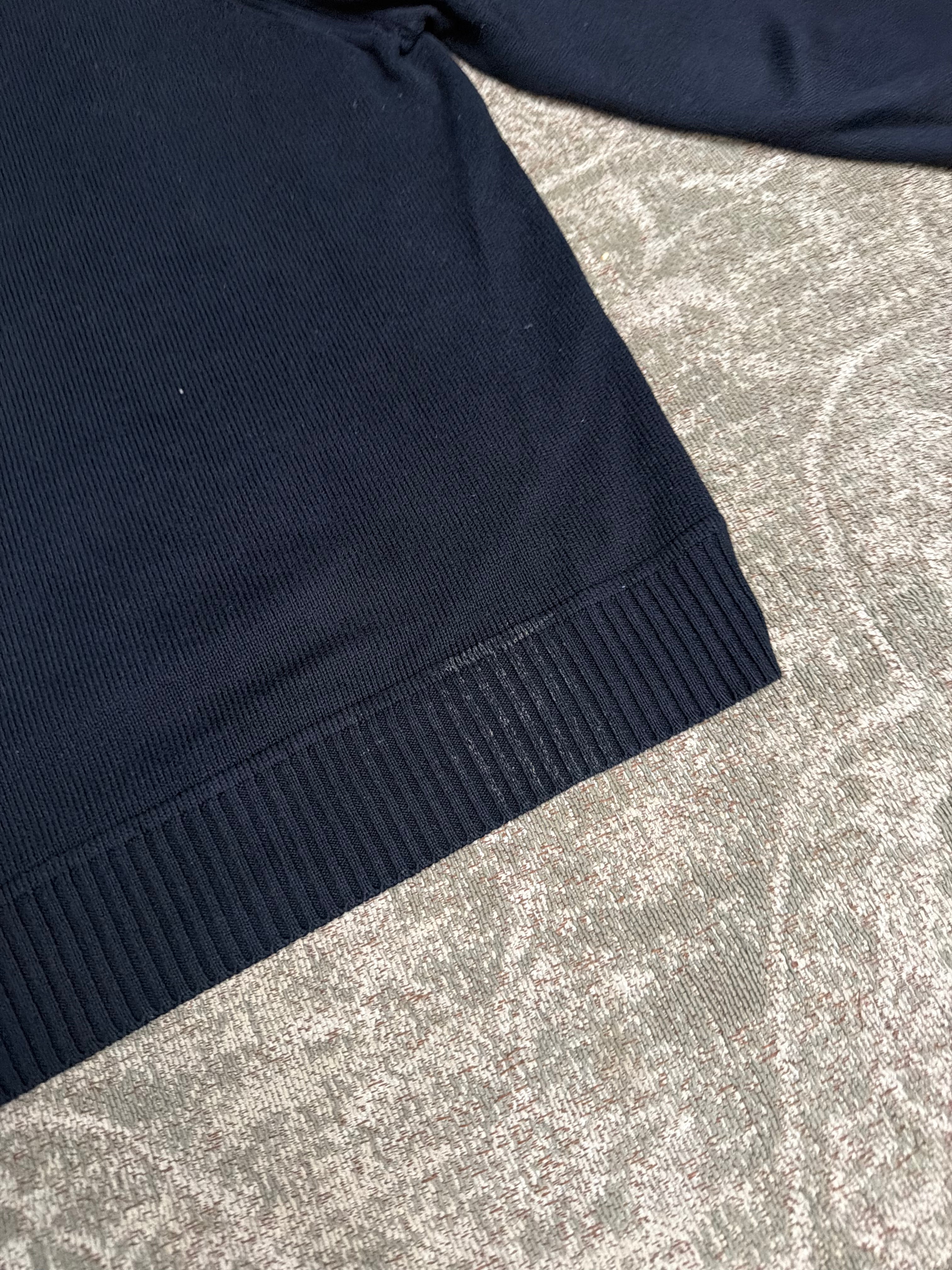 Stone Island Full Rib RWS Turtleneck Jumper Black