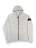 Stone Island Zip Hoodie Light Blue