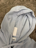 Stone Island Zip Hoodie Light Blue