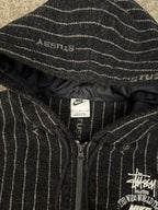 Stussy x Nike Wool Pin Striped Jacket Black