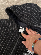 Stussy x Nike Wool Pin Striped Jacket Black