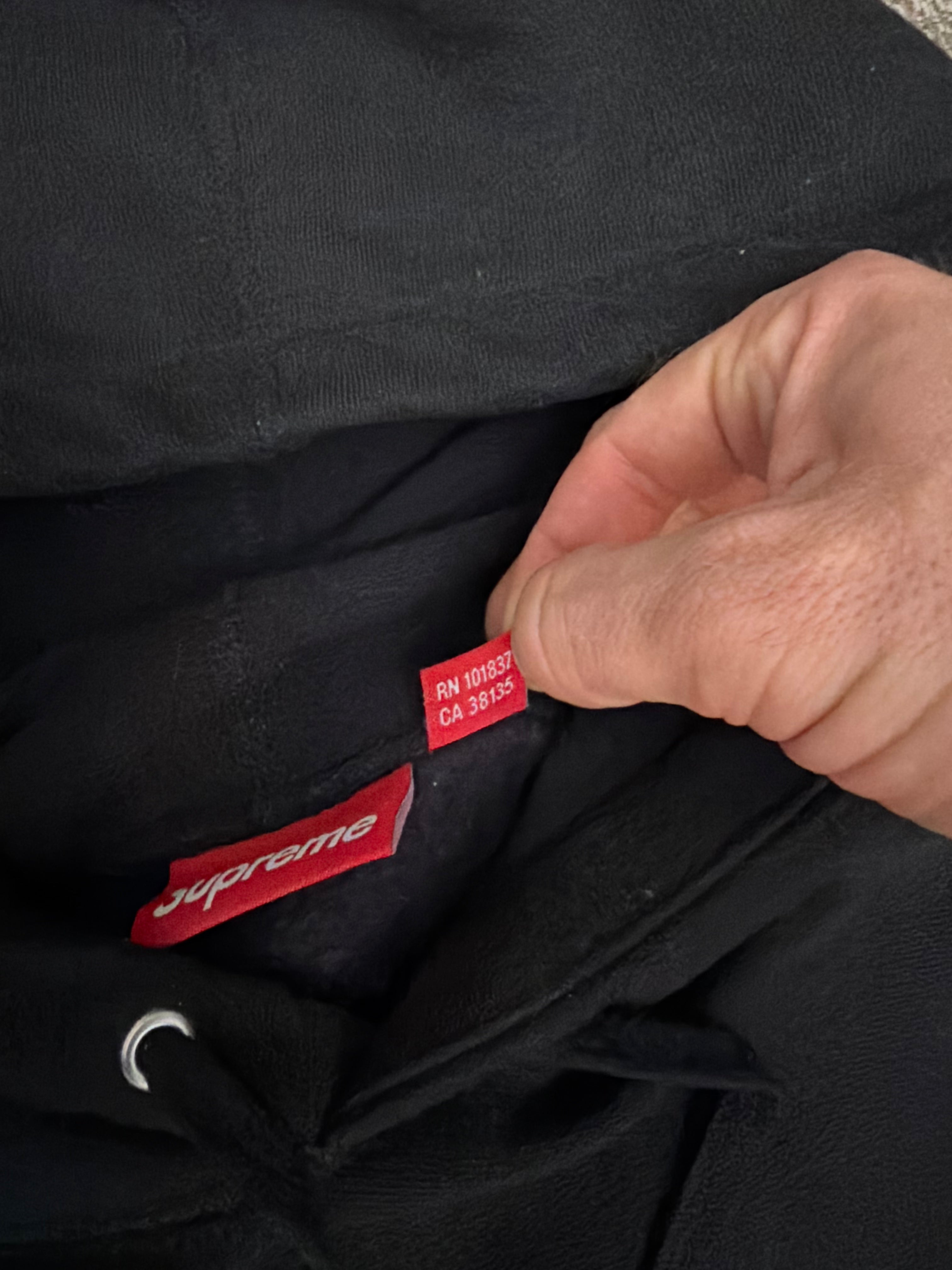 Supreme FW25 Box Logo Hoodie Black on Black