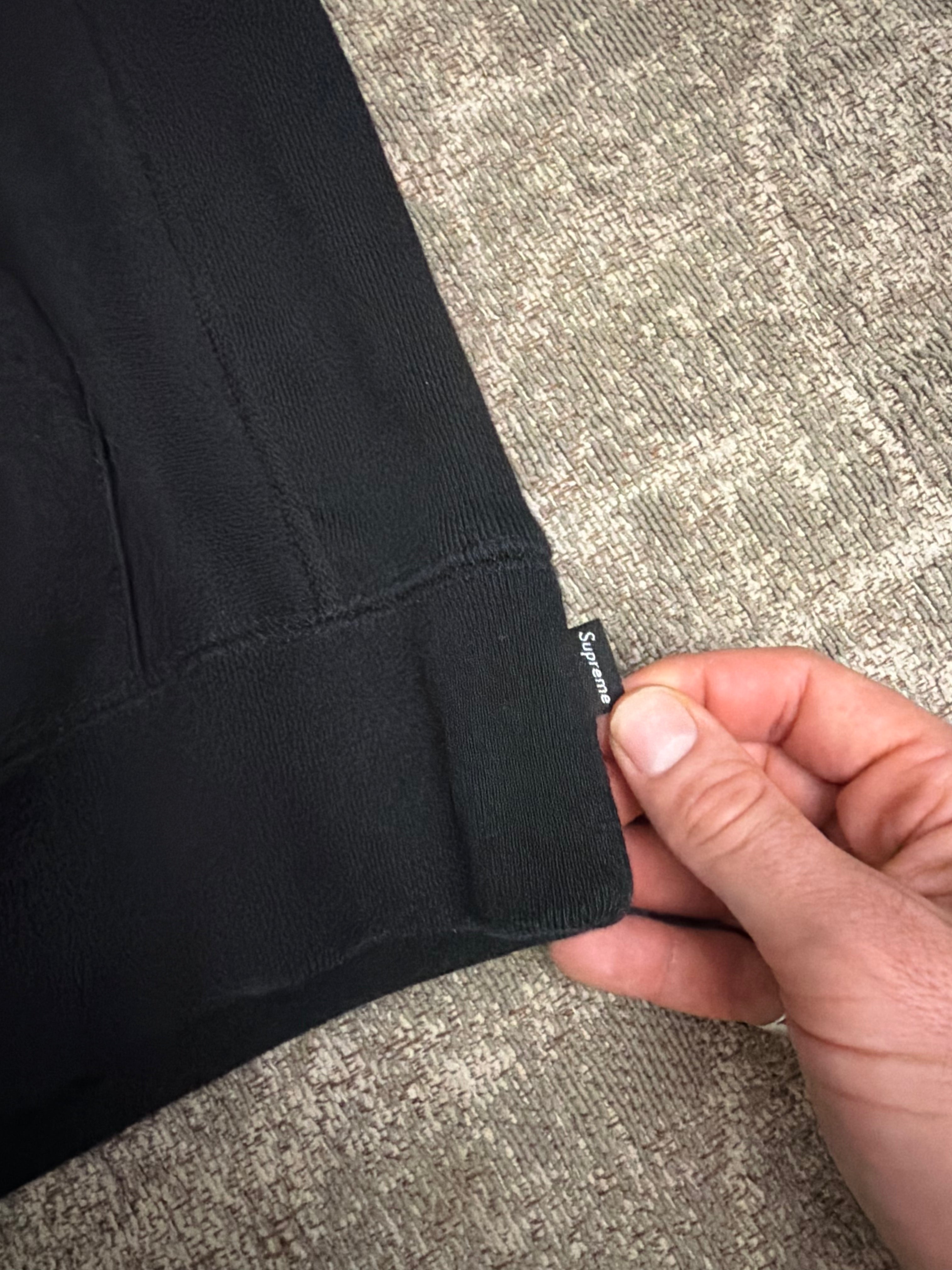 Supreme FW25 Box Logo Hoodie Black on Black