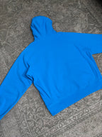 Supreme FW25 Box Logo Hoodie Cyan Blue Red