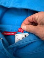Supreme FW25 Box Logo Hoodie Cyan Blue Red