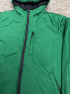 Supreme Reversible Hooded Puffy Jacket Black Green