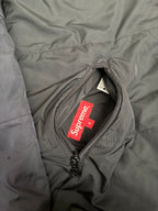 Supreme Reversible Hooded Puffy Jacket Black Green