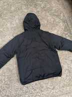 Supreme Reversible Hooded Puffy Jacket Black Green