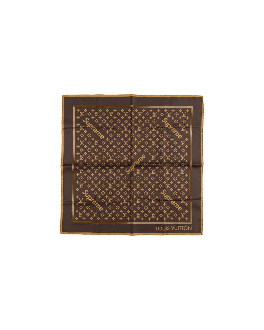 Supreme x Louis Vuitton Bandana Brown