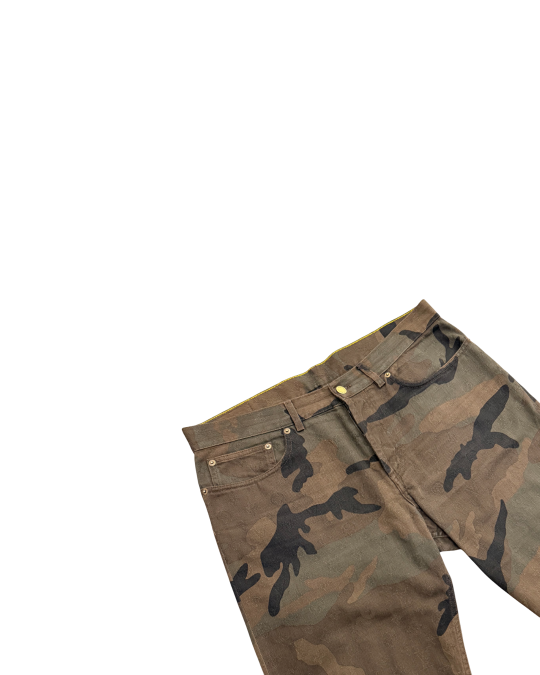 Supreme x Louis Vuitton Jacquard Denim Camo Jeans