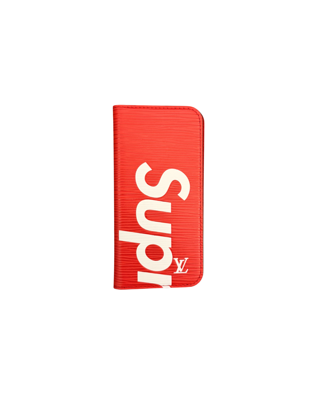 Supreme x Louis Vuitton iPhone 7 Plus Folio Epi Red