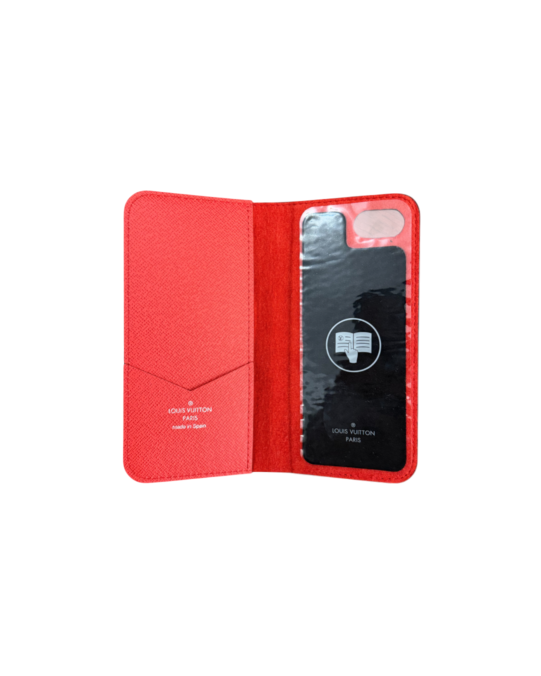 Supreme x Louis Vuitton iPhone 7 Plus Folio Epi Red