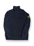 Stone Island Full Rib RWS Turtleneck Jumper Black
