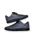 Balenciaga Arena Low Grey Black Grained Leather