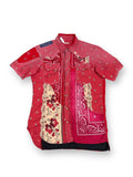 Kapital Bandana Patchwork Button Shirt Red