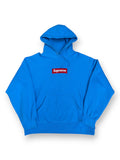Supreme FW25 Box Logo Hoodie Cyan Blue Red