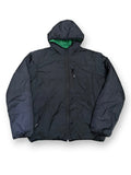 Supreme Reversible Hooded Puffy Jacket Black Green